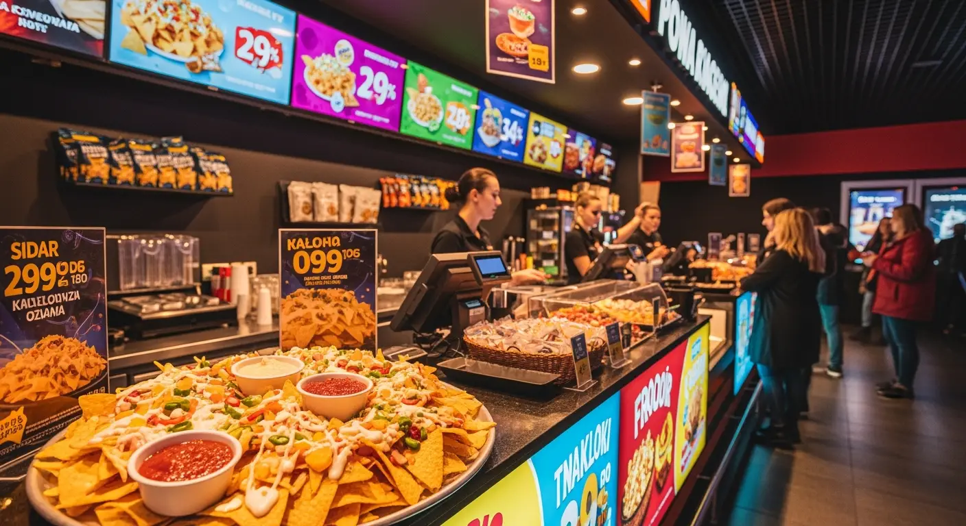 Ile kosztują nachosy w kinie? Multikino, Helios, Cinema City i inne kina